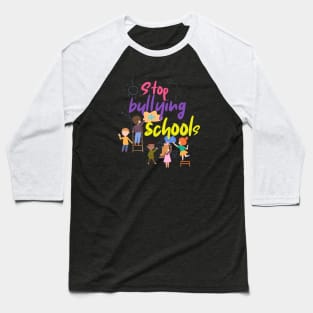 Stop bullying in schools, #WeStandWithQuaden Baseball T-Shirt